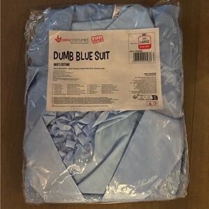 Blue Men's Dumb & Dumber Costume Suit
